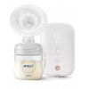 11074 philips avent elektricka odsavacka mlieka s flasou plus 125 ml scf392