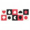 12694 baby ono puzzle penove tvary 10ks 6m cierna cervena