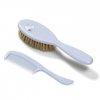 hygiene products babyono grey babyono hairbrush and comb natural bristle 120195 44816