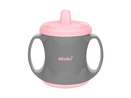 222110 akuku farebny kuzelny hrncek 200 ml sivo ruzovy