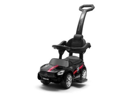 12202 baby mix detske odrazadlo so zvukom a vodiacou tycou racer cierne