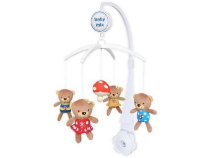 12112 baby mix kolotoc nad postielku medvediky s muchotravkou