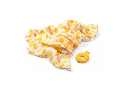 221285 baby ono plienka bambusova zavinovacia 120 x 120 cm oranzova