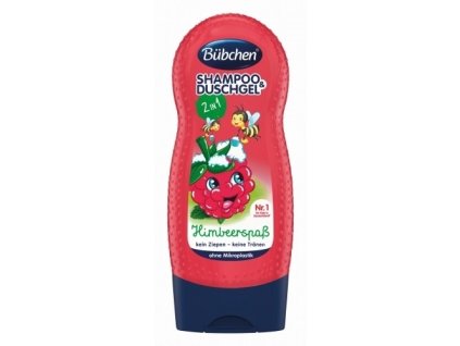 12238 detsky sampon a sprchovy gel 2v1 raspberry 230ml