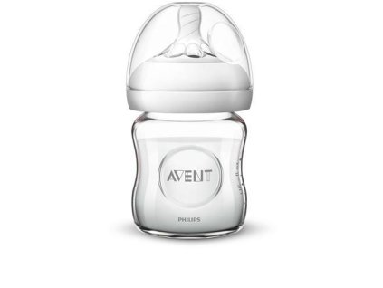 219569 1 dojcenska sklenena flasa avent natural 125 ml