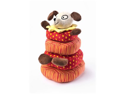 218870 1 edukacna plysova hracka sensillo psik pyramida