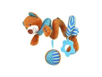 221486 hracka na postielku spirala baby mix medvedik modry