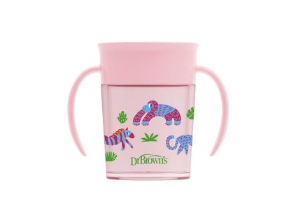 261890 hrncek 360st pitie ako z pohara 200ml ruzova