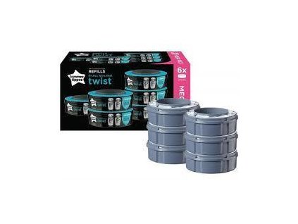 224909 nahradne kazety sangenic twist click 6 ks