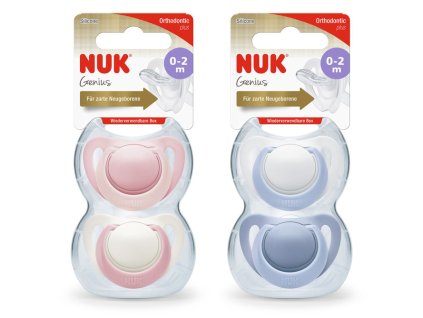 223862 nuk genius ortodonticky cumlik 0 2 2ks