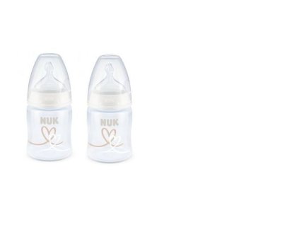223394 nuk set 150 ml 150 ml flasa s indikatorom teploty biela