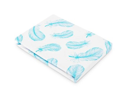 226169 plachta na detsky matrac 60x120cm modra