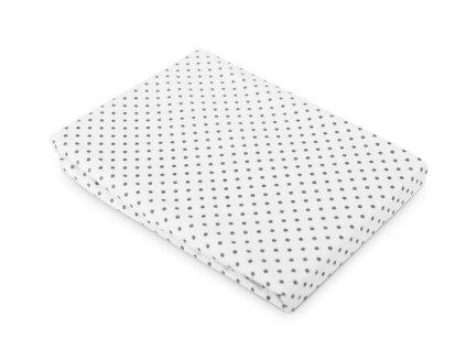 226166 plachta na detsky matrac 60x120cm siva