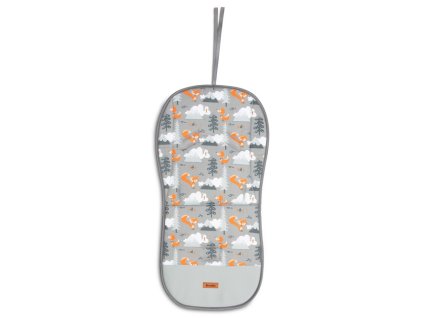 261644 podlozka do kocika basic sensillo z minky vankusikom matova