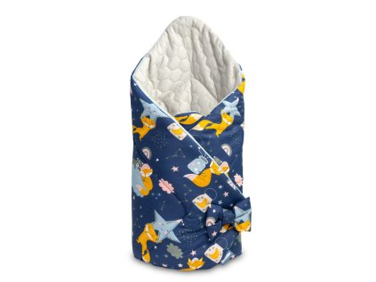 13288 sensillo obojstranna zavinovacka 75x75 lisky modra