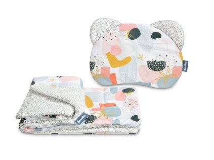 13360 sensillo set prikryvky a vankusa velvet abstraktna