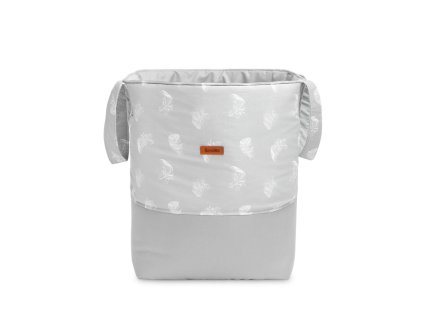 261041 stredny kos na hracky 35x47cm sivy