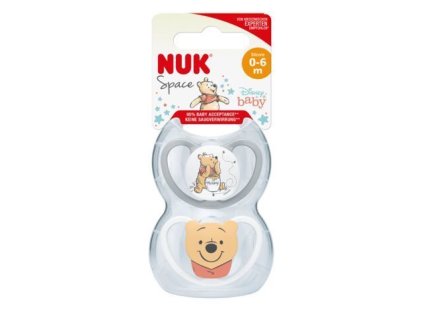 261182 ukludnujuci silikonovy cumlik macko pu 0 6 2 ks