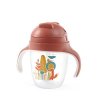 12658 2 baby ono nerozlievaci pohar so slamkou 240 ml oranzovy