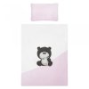 11131 belisima 3 dielne postelne obliecky amigo 135x100cm macko ruzova