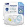 226592 1 chicco physio air silikonovy cumlik 0 6m 2ks modry