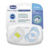 226592 2 chicco physio air silikonovy cumlik 0 6m 2ks modry