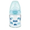 12475 4 nuk dojcenska flasa anti colic s kontrolou teploty 120 ml ruzova