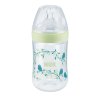 12520 1 nuk dojcenska flasa anti colic s kontrolou teploty 260 ml fialova