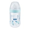 12520 3 nuk dojcenska flasa anti colic s kontrolou teploty 260 ml fialova
