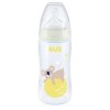 12508 1 nuk kojenecka flasa mickey s kontrolou teploty 300 ml biela