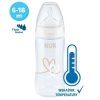 12511 1 nuk kojenecka flasa mickey s kontrolou teploty 300 ml modra