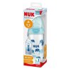 12478 2 nuk sklenena dojcenska flasa first choice s kontrolou teploty 240 ml 0 6m ruzova