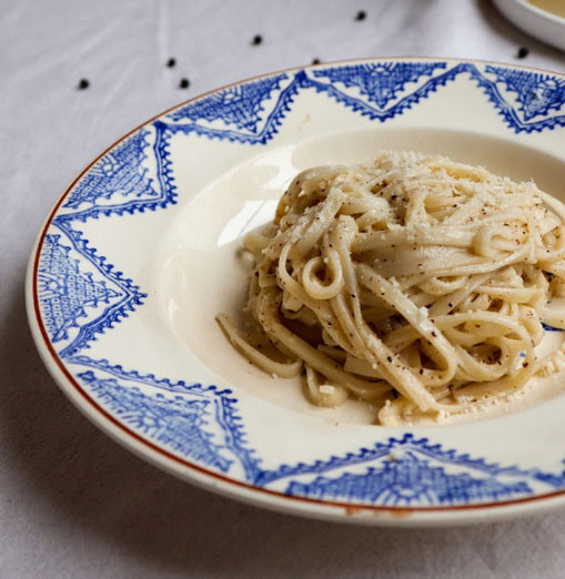 Udon Cacio e Pepe (sýr a pepř)