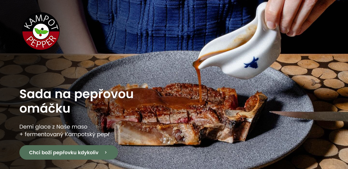 Sada demi glace + fermentovaný pepř