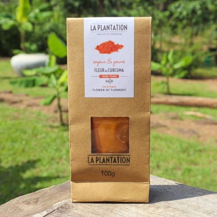 flower of turmeric powder