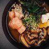bowl ramen miso soup