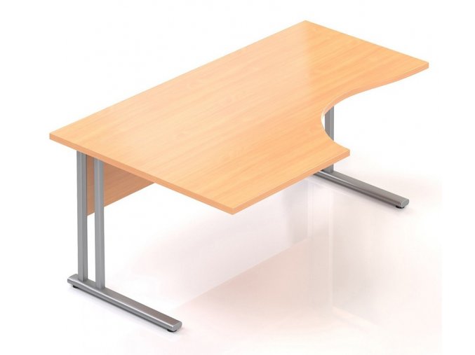Kancelářský stůl Visio K 160x70/100 cm levý  + doprava ZDARMA