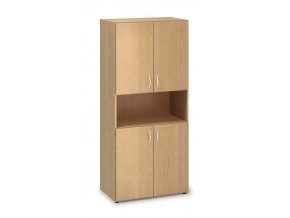 Kancelářská skříň Pro Office 80x47x178 cm 2M/2M dveře  + doprava ZDARMA