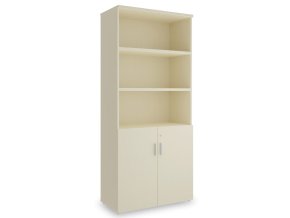 Simple Office vysoka skřín 80 40 180 dvere police briza