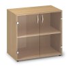 Skleněná skříň Pro Office 80x45,8x73,5 cm  + doprava ZDARMA