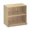 Skleněná skříň Pro Office 80x45,8x74,2 cm  + doprava ZDARMA