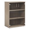 stredni skrin Impress 74 37 119 sklenene dvere dub sonoma