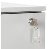 kovovy kontejner 40 x 50 x 61 cm 3 zasuvky seda ral 7035 3