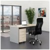 sestava kancelarskeho nabytku simpleoffice 1 140 cm dub svetly seda