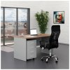 sestava kancelarskeho nabytku simpleoffice 1 140 cm seda orech vlassky
