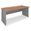 SimpleOffice stul 180 80 orech vlassky seda