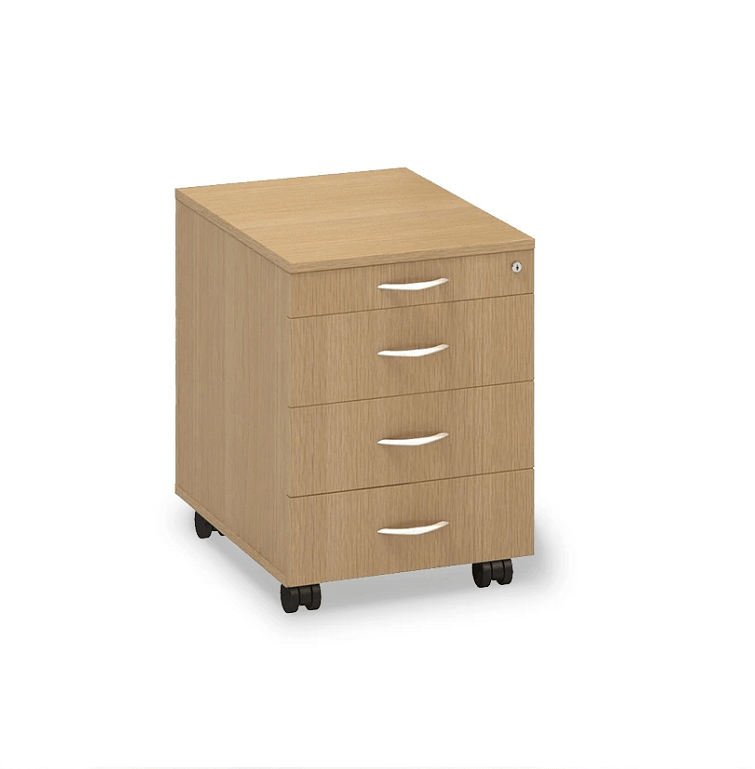 Nízká skleněná skříň