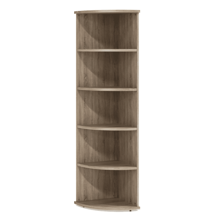 Vysoká rohová skříň