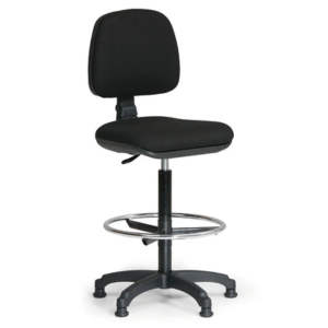Pracovní židle Mini Antistatic s opěrkou nohou