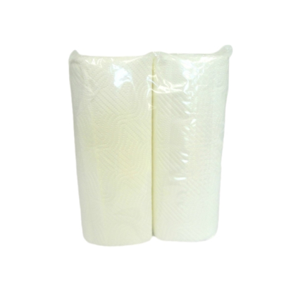 Kuchyňské papírové utěrky 2vrstvé – 48 rolí, bílá